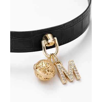 Collar de Tracción Dorado Ajustable BDSM