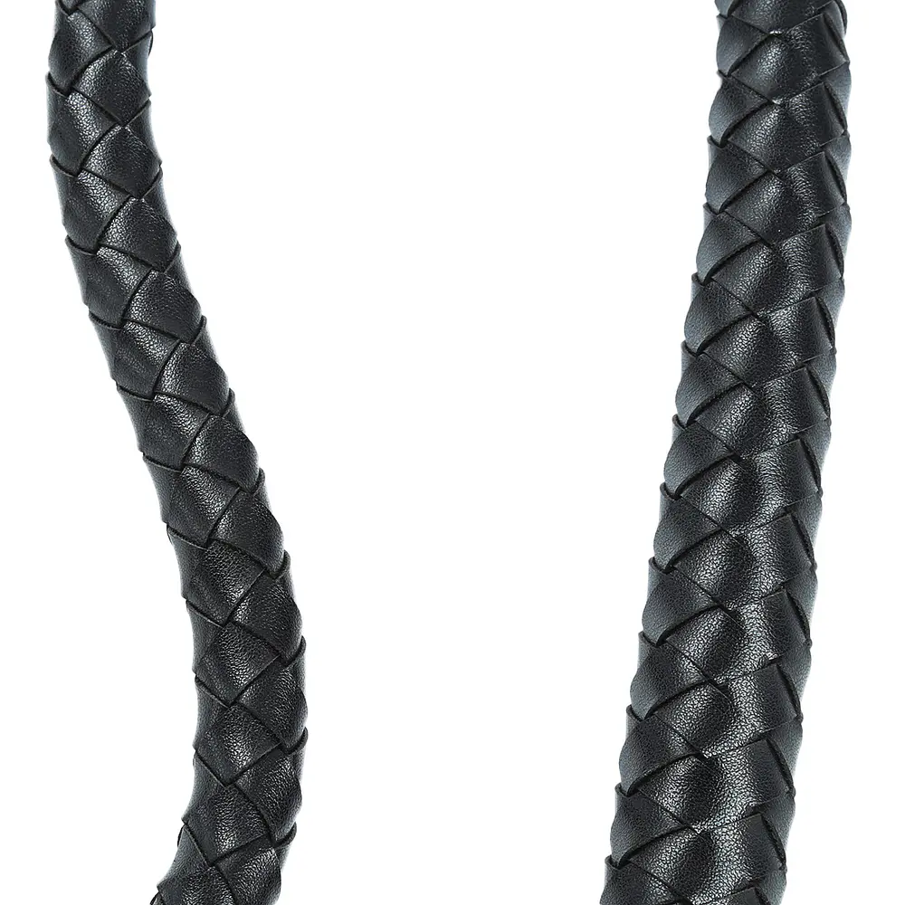 Cola de Demonio Plug Anal Trenzada Negra