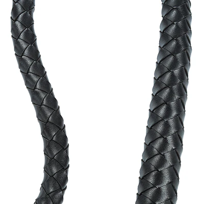 Cola de Demonio Plug Anal Trenzada Negra