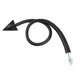 Cola de Demonio Plug Anal Trenzada Negra