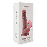 Vibrador Realista David con Control a Pilas