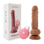 Vibrador Realista David con Control a Pilas