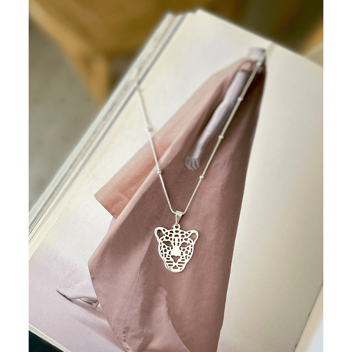 Cadenita jaguar plata 2