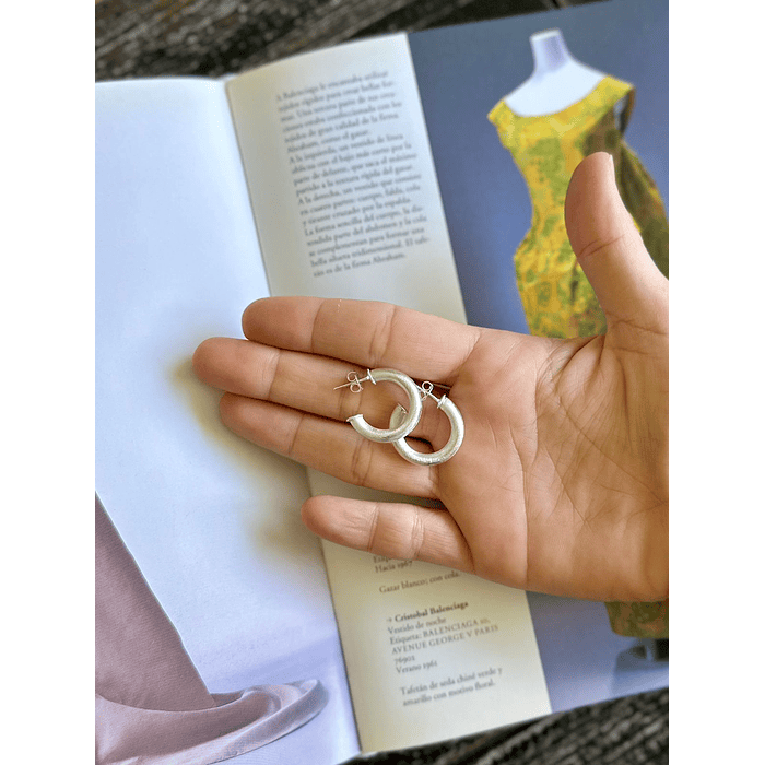 Argollas Lijadas plata 2