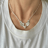 Collar Silver Wings 3