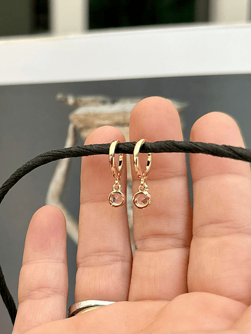 Argolla con punto de luz