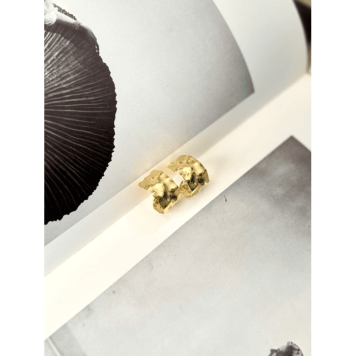 Argollas Verónica oro 3