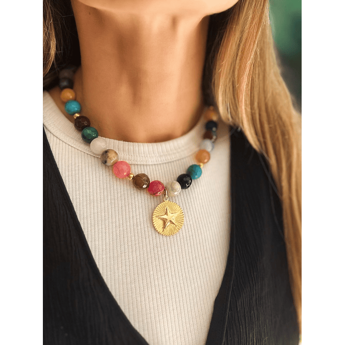 Collar de piedras XL Virginia 1