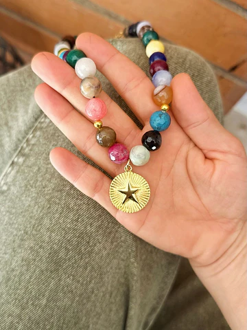 Collar de piedras XL Virginia