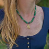 Collar piedras verde 2