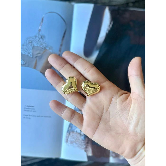 Aros corazón Chic 3