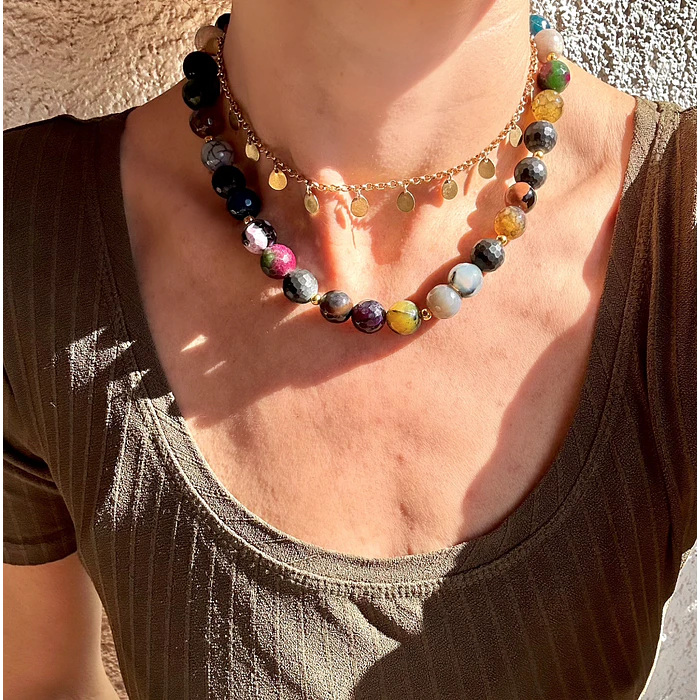 Collar Piedras Tierra XL 2