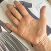 Argollas de plata lisas 1