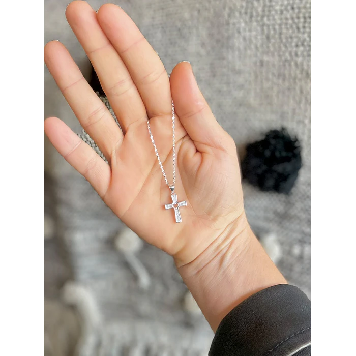 Cadenita María Plata italiana 4