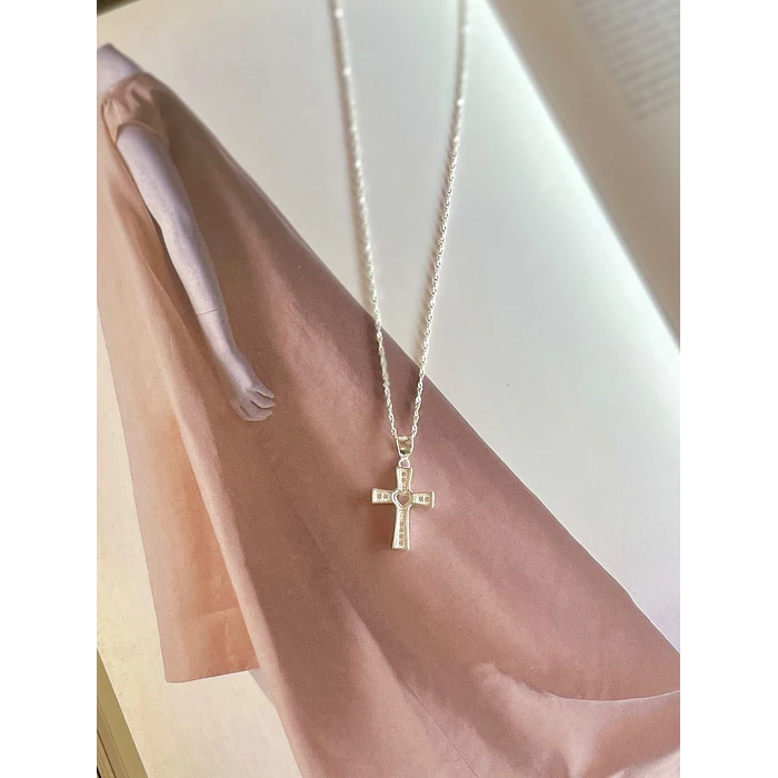 Cadenita María Plata italiana 1