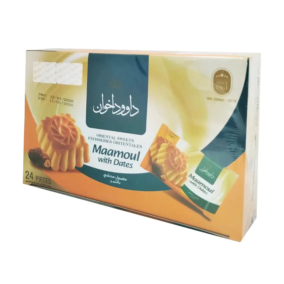Mammoul Relleno de Dátiles Daoud Brothers 504g 2