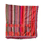 Kufiya roja y multicolor con entramado pequeño 150x150 cm - Miniatura 2