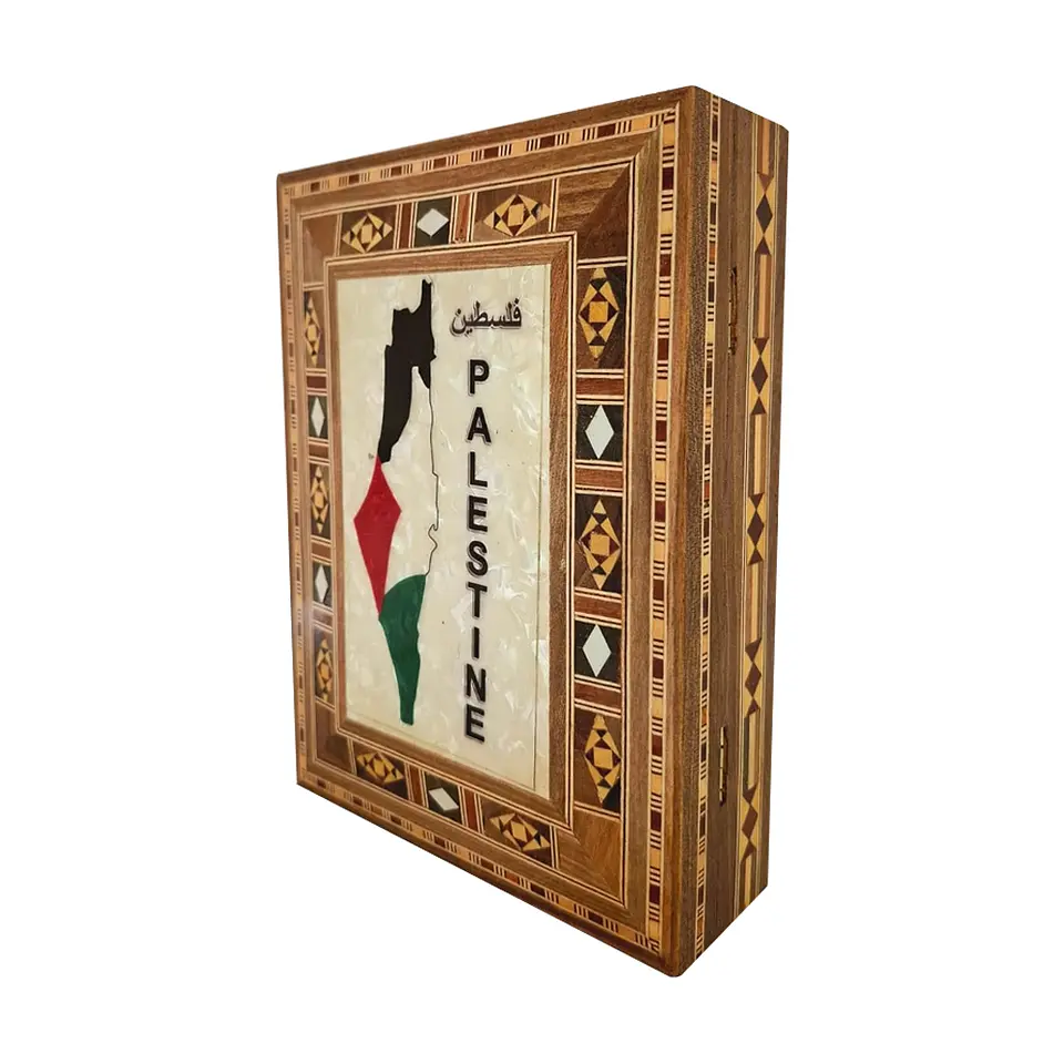 Caja Mapa Palestina 22x15 cm 2