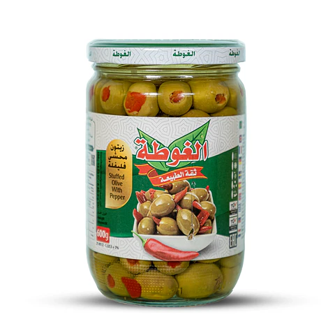 Aceitunas Rellenas de Ají Algota 600g