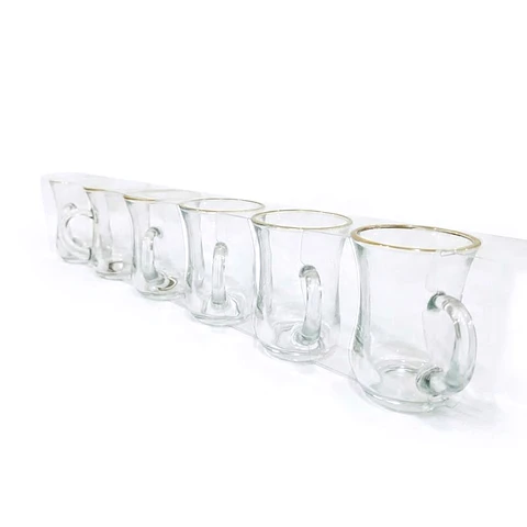 Set Tazas de Té Árabe de Vidrio