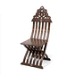 Silla de Madera con Nácar – 198 cm Alto - Miniatura 2