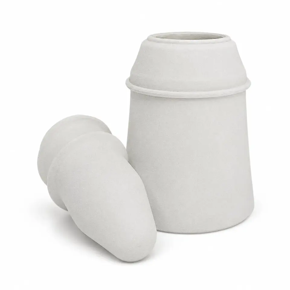 Molde para Kibbeh Grande Plástico Blanco 1