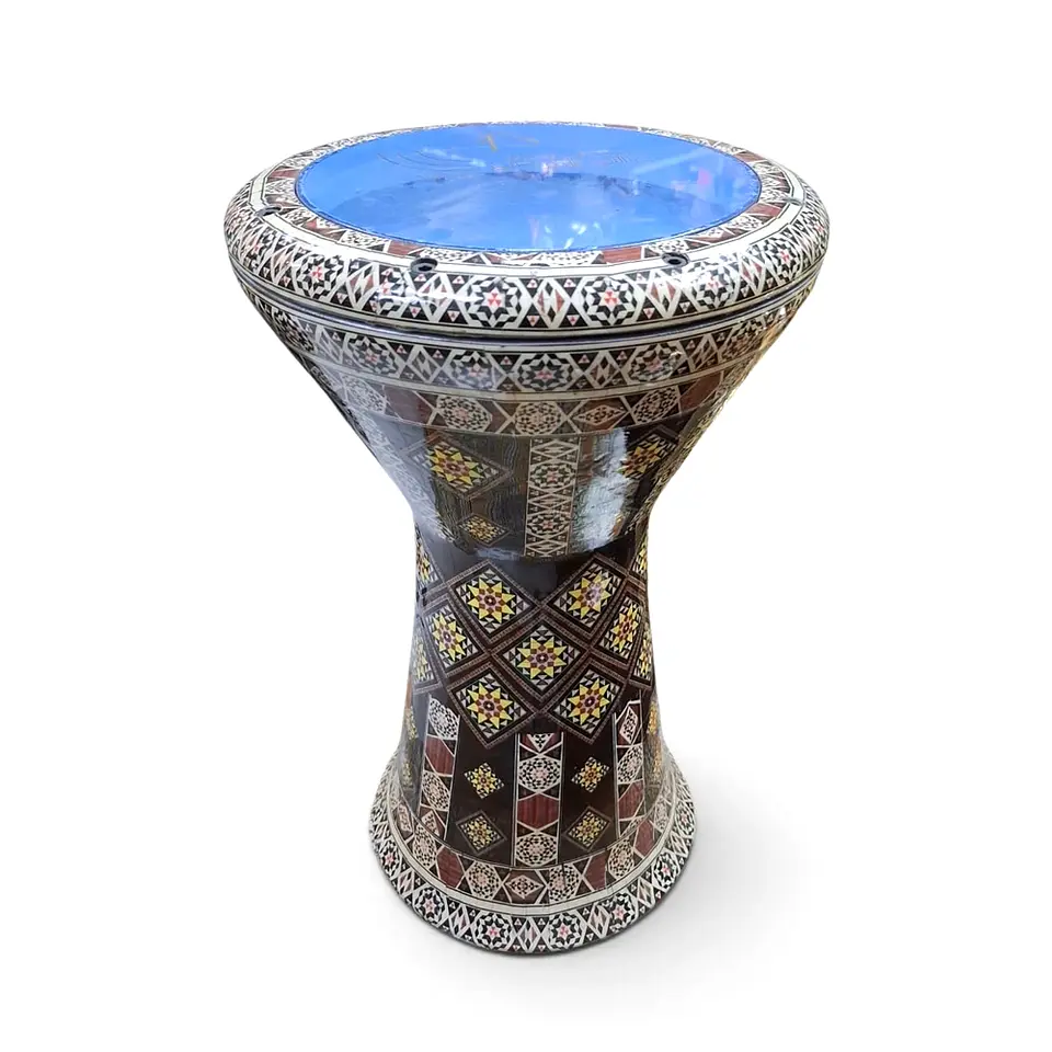 Derbake 28 cm  Arcilla Tipo Mosaico 1