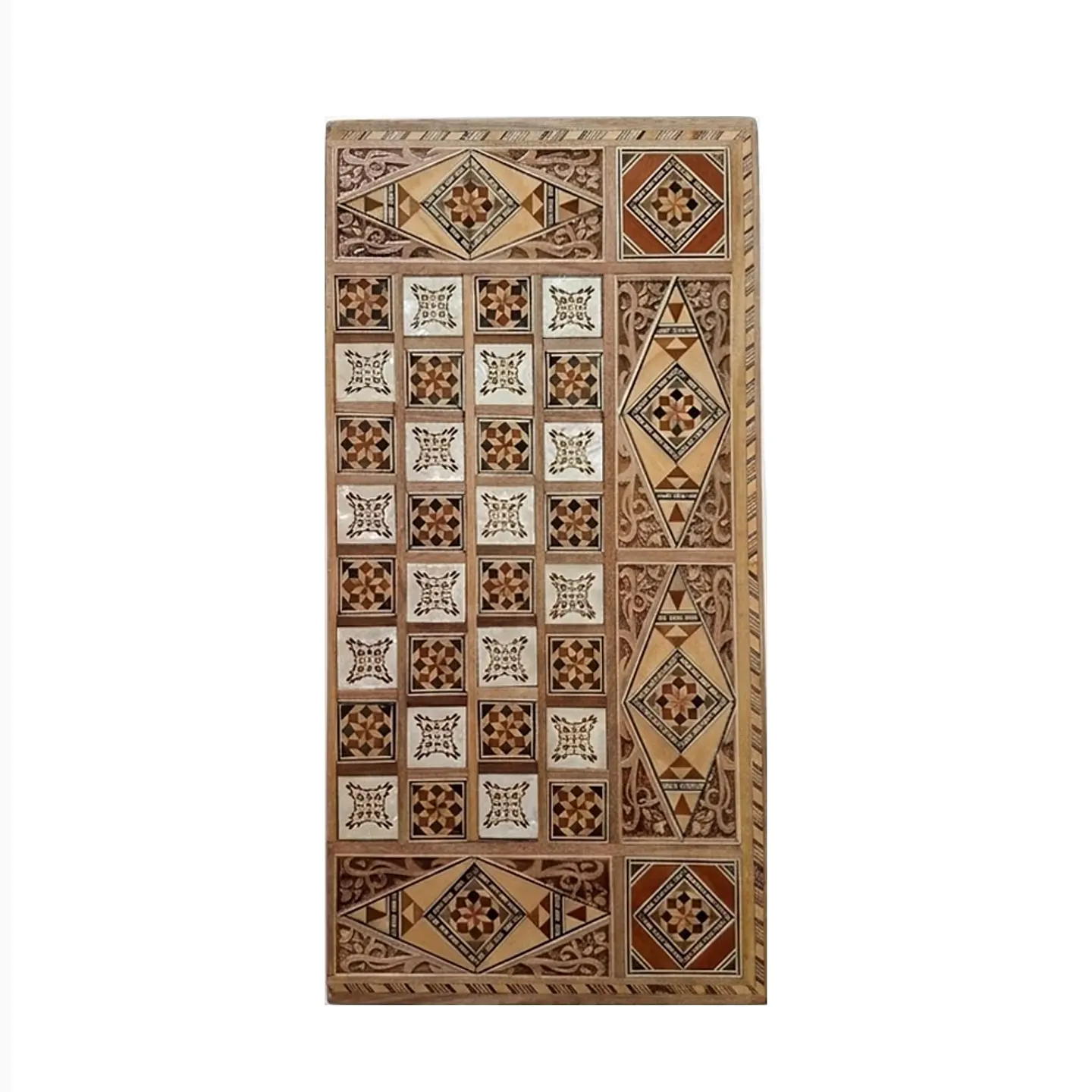 Tawle Backgammon – 40 cm Marquetería con Nácar 1
