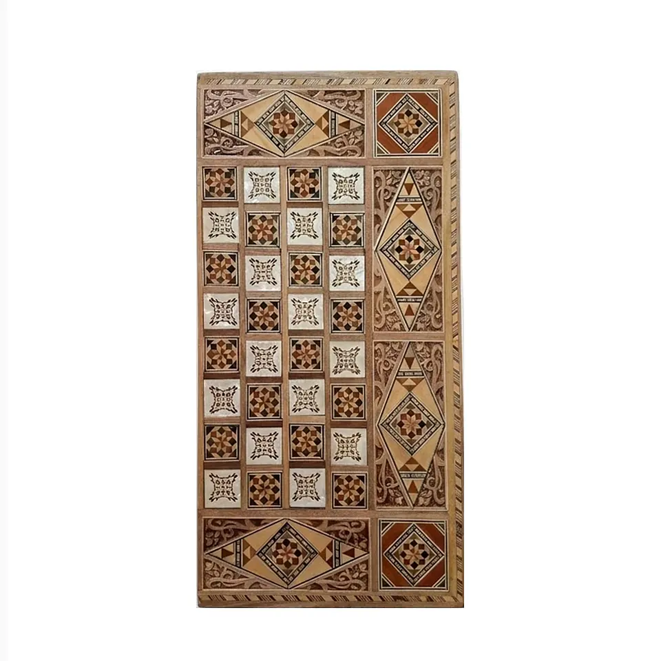 Tawle Backgammon – 40 cm Marquetería con Nácar 1