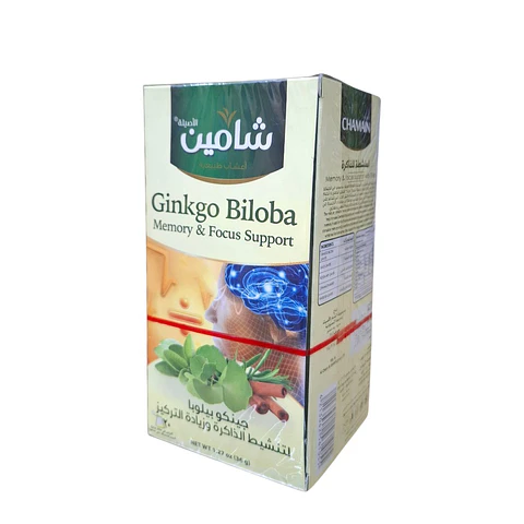 Té para la concentración y memoria Chamain 20 bolsas