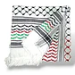 Kufiya colores bandera Palestina 130x130cm  - Miniatura 3