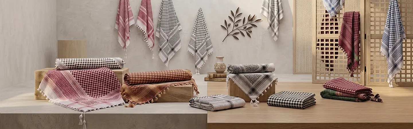 Descubre la colección de kufiyas auténticas