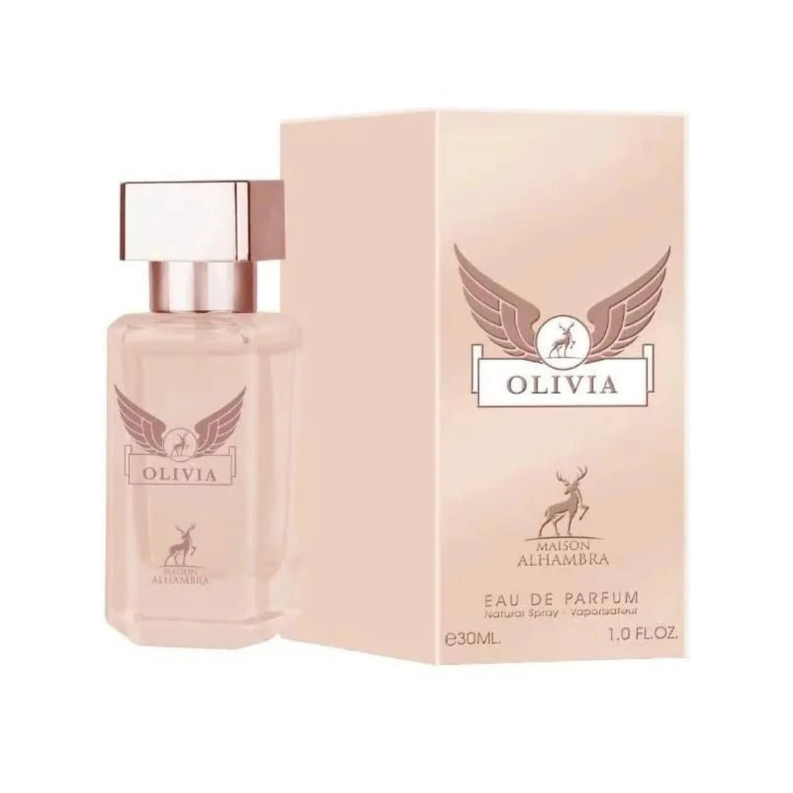 Perfume Maison Alhambra Olivia 30ml Edp Mujer- Inspirado En Olympea Blossom De Paco Rabanne 1