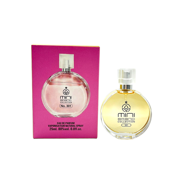 Mini Brand Collection No. 301 EDP 25ml (Chanel - Chance Eau Tendre) Mujer 1