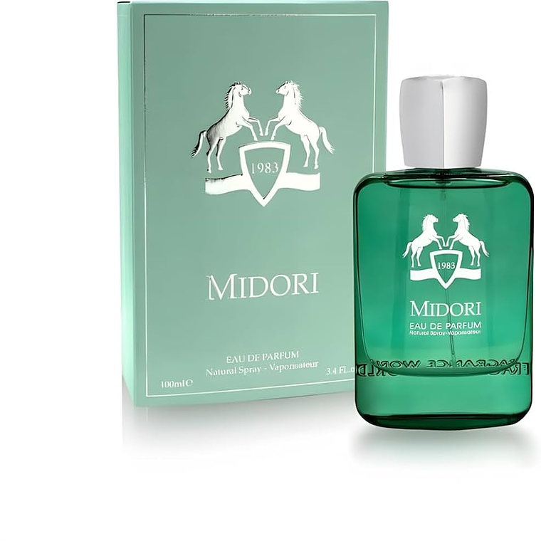 Perfume Fragrance World Midori Edp 100Ml Unisex-Inspirado En Greenley Parfums de Marly 1