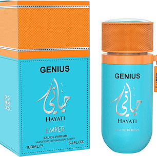 Emper Genius Hayati 100Ml Spr Edp 100ml Hombre - Inspirado En Mandarin Sky
