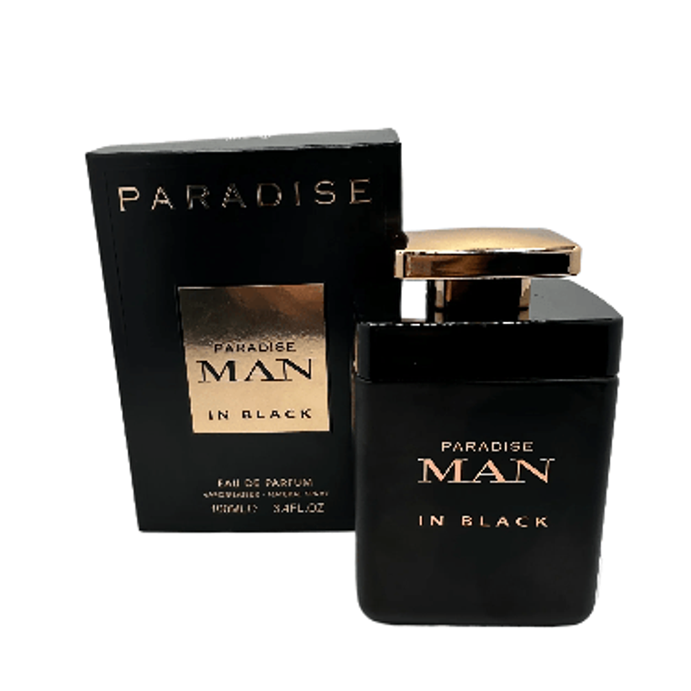 Perfume Fragrance World Paradise Man In Black Edp 100Ml Hombre-Inspirado En Bvlgari Man In Black 1