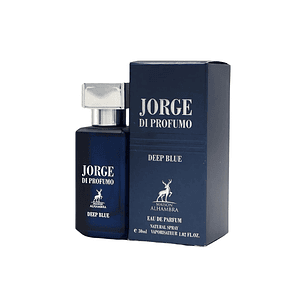 Perfume Maison Alhambra Jorge Di Profumo Deep Blue Edp 30 Ml Hombre - Travel Edicion