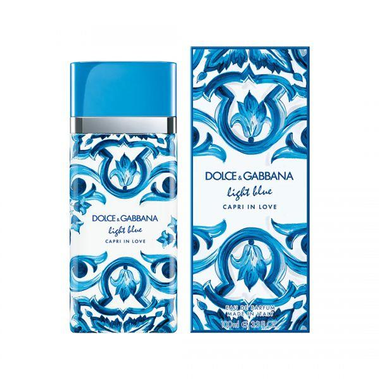 Perfume Dolce And Gabbana Light Blue Capri In Love Edp 100 Ml Mujer 1