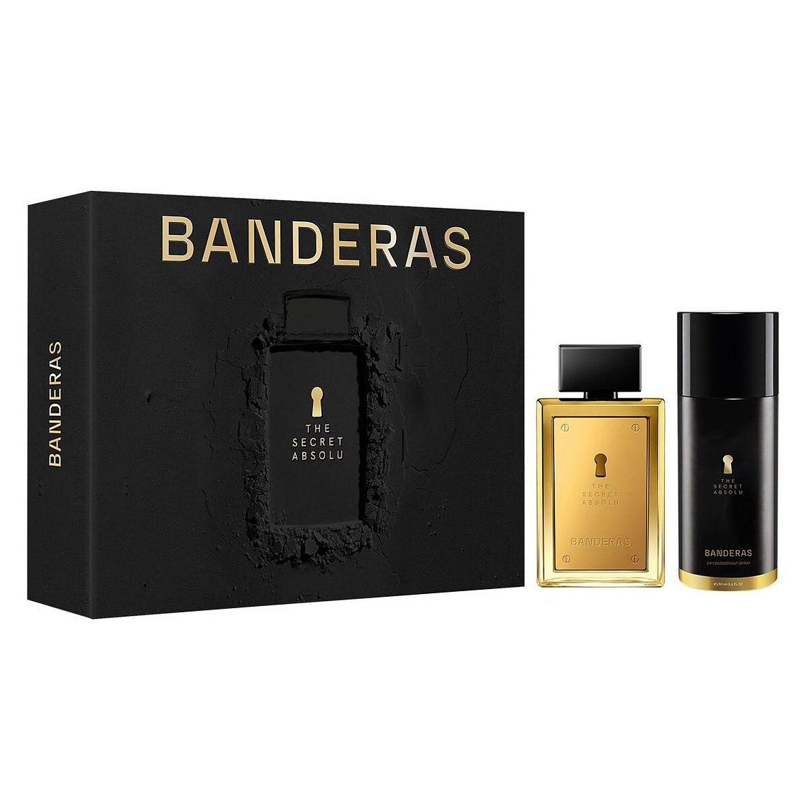 Estuche Antonio Banderas The Secret Absolu Edp 100 Ml + Deo 150 Ml Hombre 1