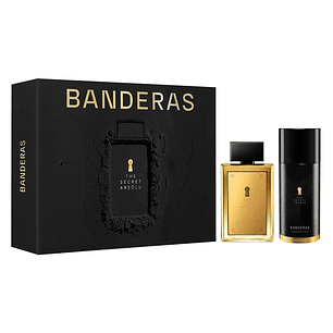 Estuche Antonio Banderas The Secret Absolu Edp 100 Ml + Deo 150 Ml Hombre