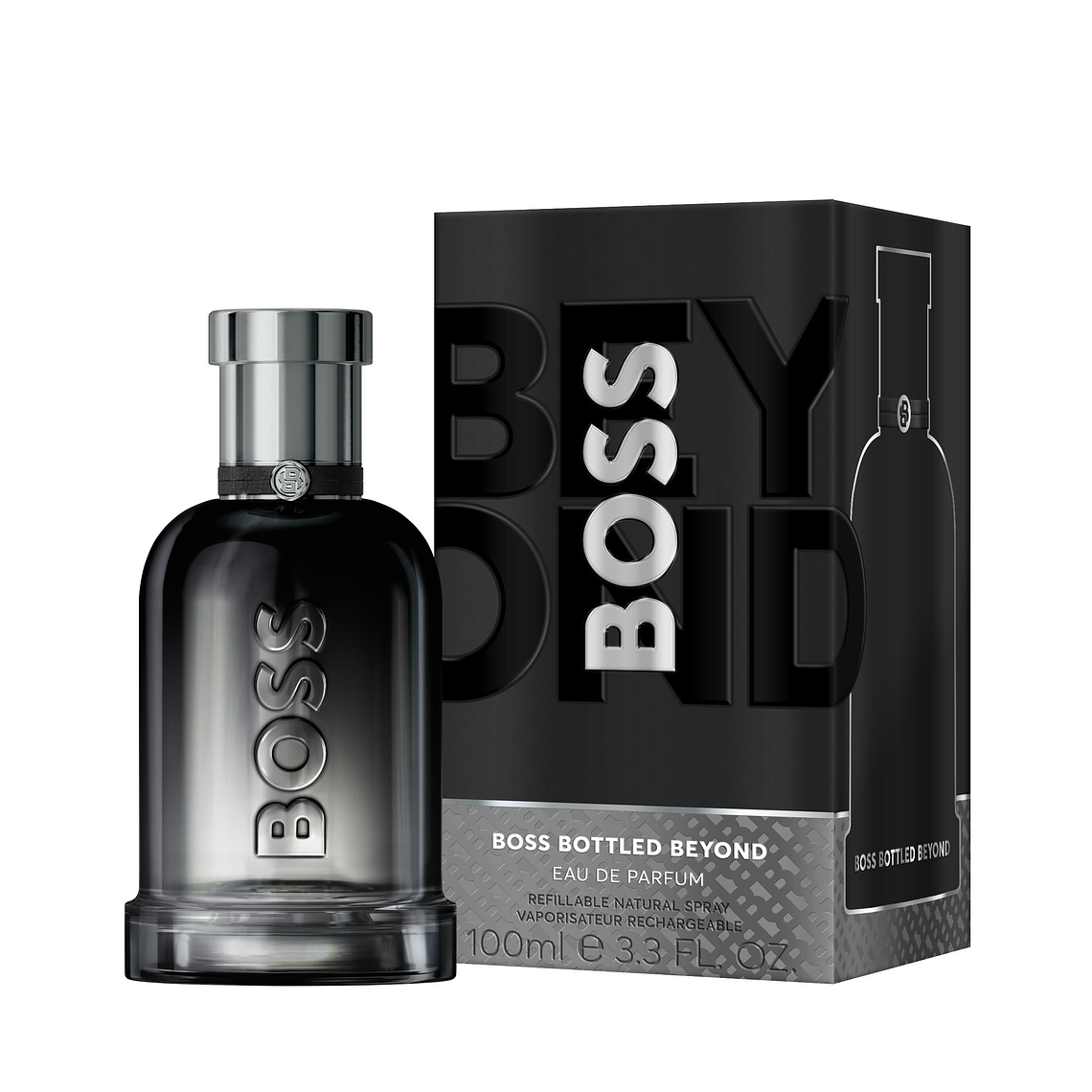 Perfume Hugo Boss Bottled Beyond Edp 100 Ml Recargable / Refill Hombre 1