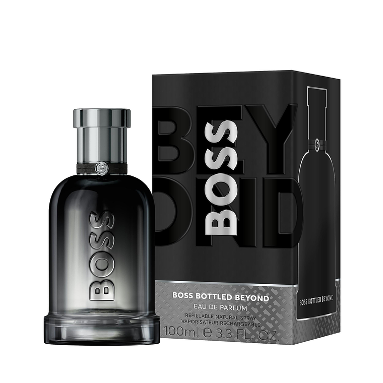 Perfume Hugo Boss Bottled Beyond Edp 100 Ml Recargable / Refill Hombre 1