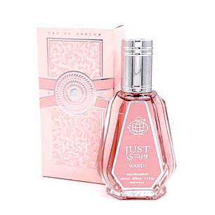 Perfume Fragrance World Just Wardi Edp 50Ml Mujer (Rosado) - Insipirado En Yara Lattafa