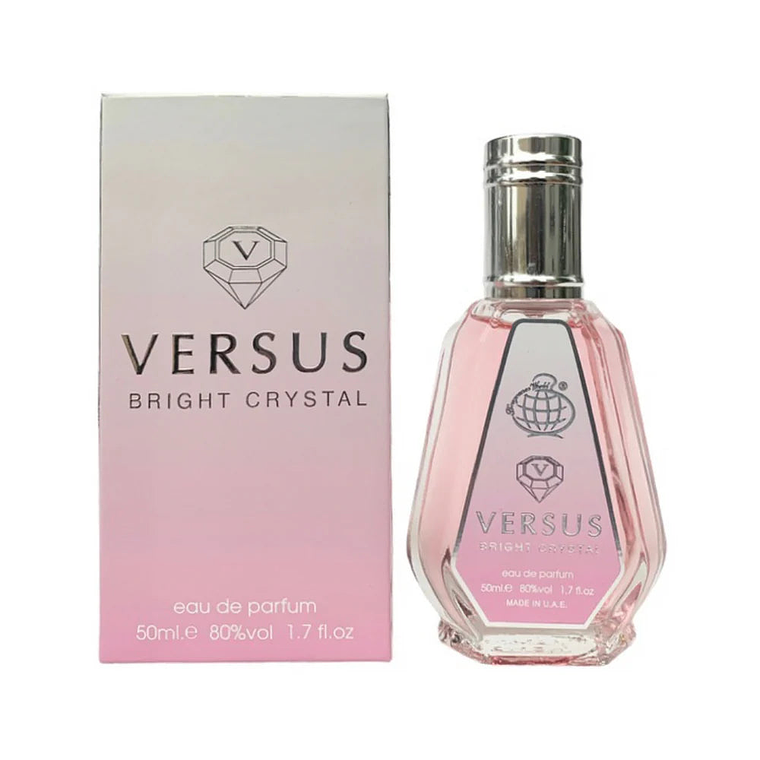 Perfume Fragrance World Versus Bright Crystal Edp 50Ml Mujer - Inspirado En Bright Crystal 1