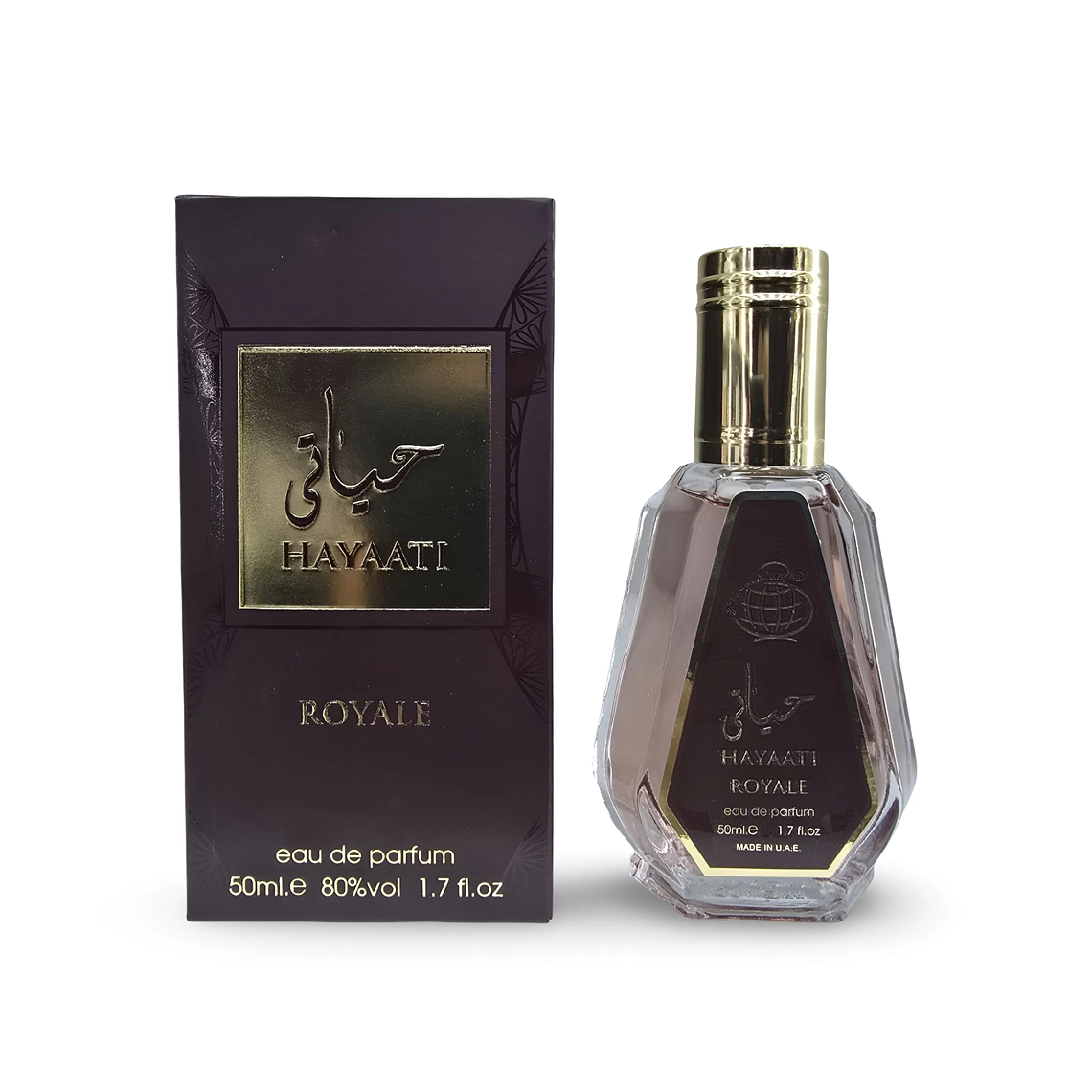Perfume Fragrance World Hayaati Royale Edp 50Ml Hombre - Inspirado En One Million Lucky 1