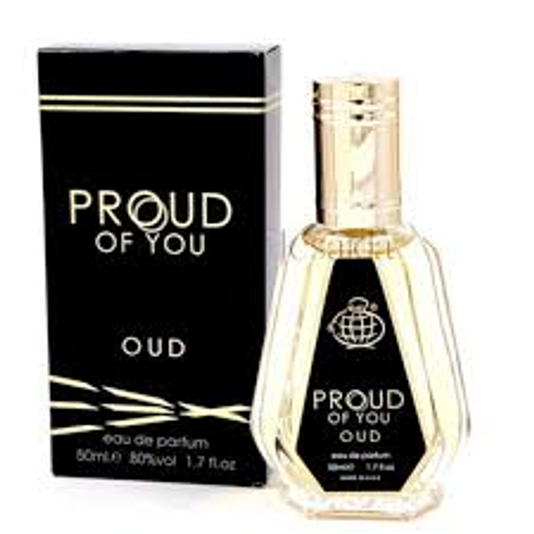Perfume Fragrance World Proud Of You Oud Edp 50Ml Hombre - Inspirado En Armani Stronger With You Oud 1
