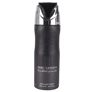 Desodorante Lattafa Ramz Lattafa Silver Perfumed Spray 200 Ml Hombre