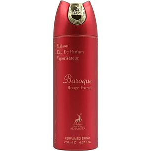 Desodorante Maison Alhambra La Rouge Baroque Extrme Perfumed Spray 200 Ml Unisex