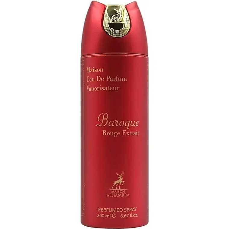 Desodorante Maison Alhambra La Rouge Baroque Extrme Perfumed Spray 200 Ml Unisex 1